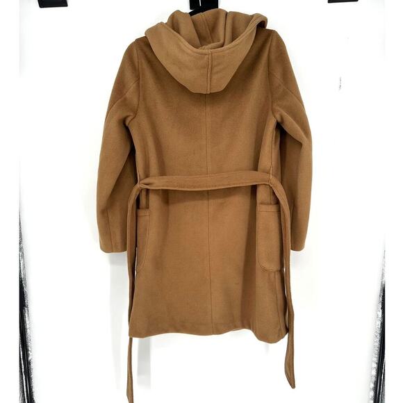 TUCKERNUCK Hooded Wrap Jacket in Camel - Picture 5 of 5